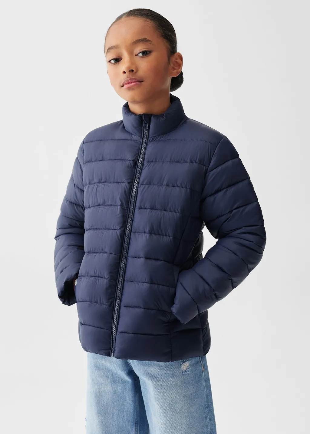 Anorak imbottito impermeabile rombi