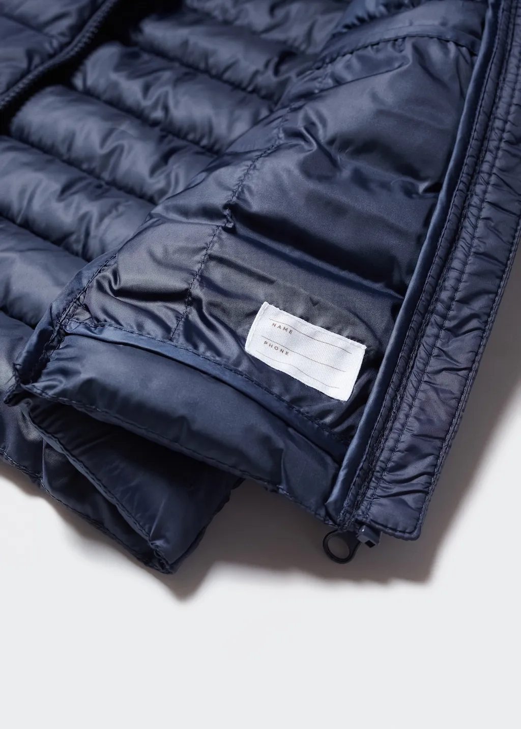 Anorak imbottito impermeabile rombi