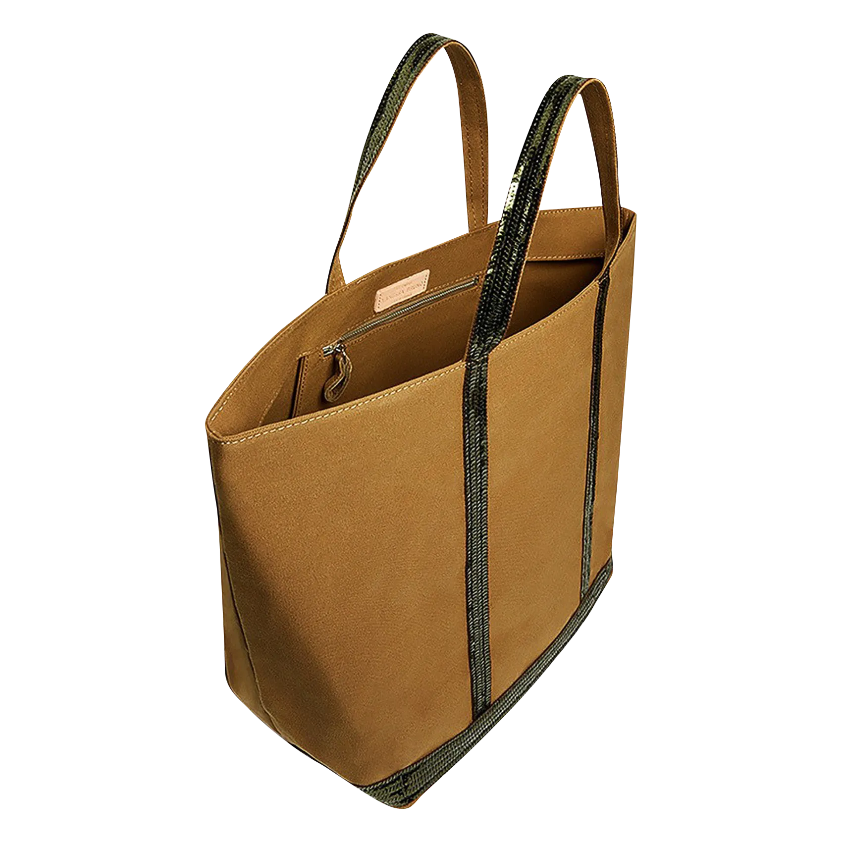  ATHE-VANESSA BRUNO   Borsa in tela e paillettes XL | Marrone