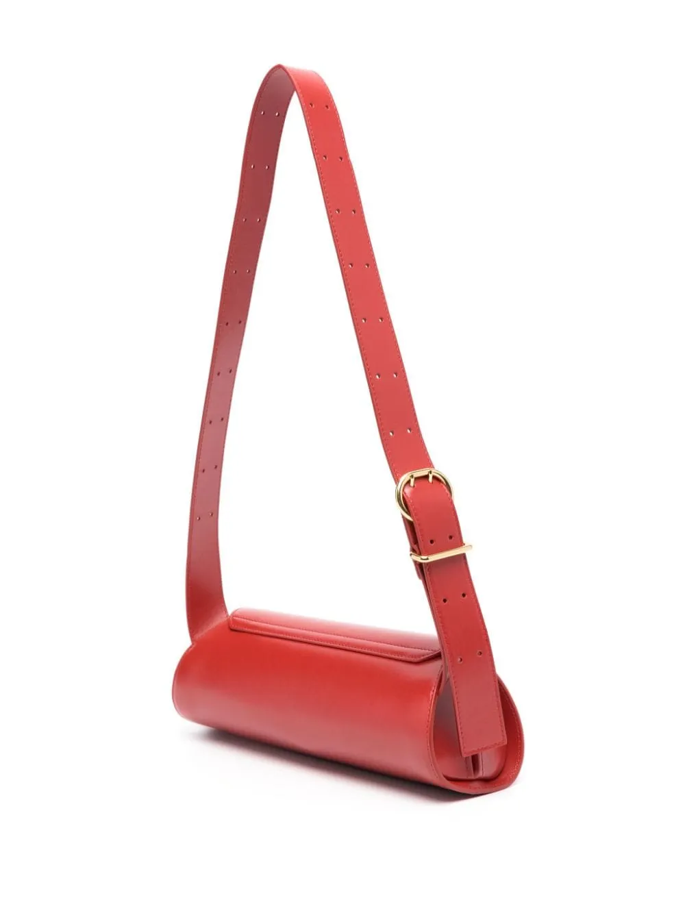 Borsa a spalla Cannolo mini in bordeaux - donna