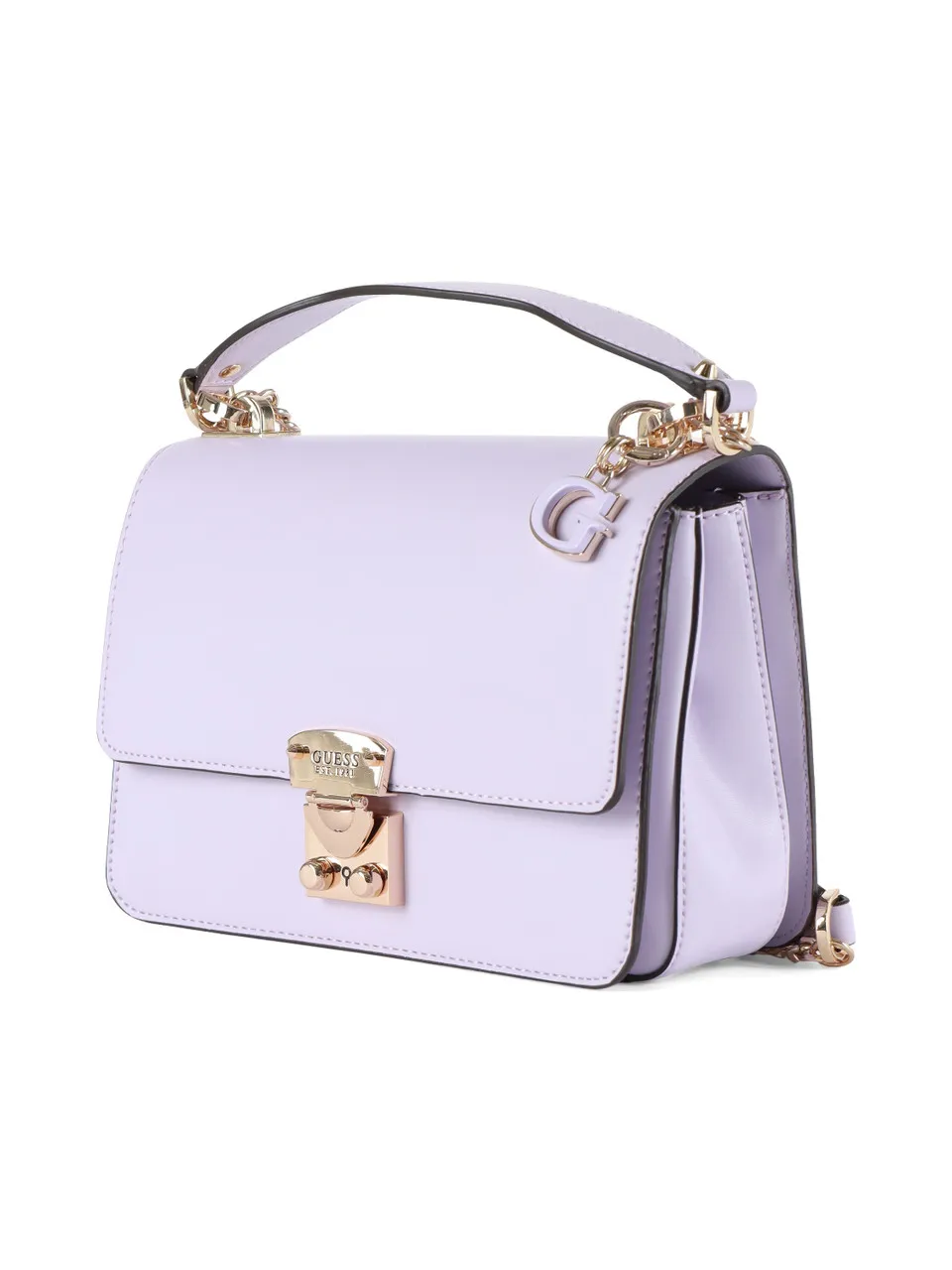 Borsa a spalla ELIETTE con placca logo