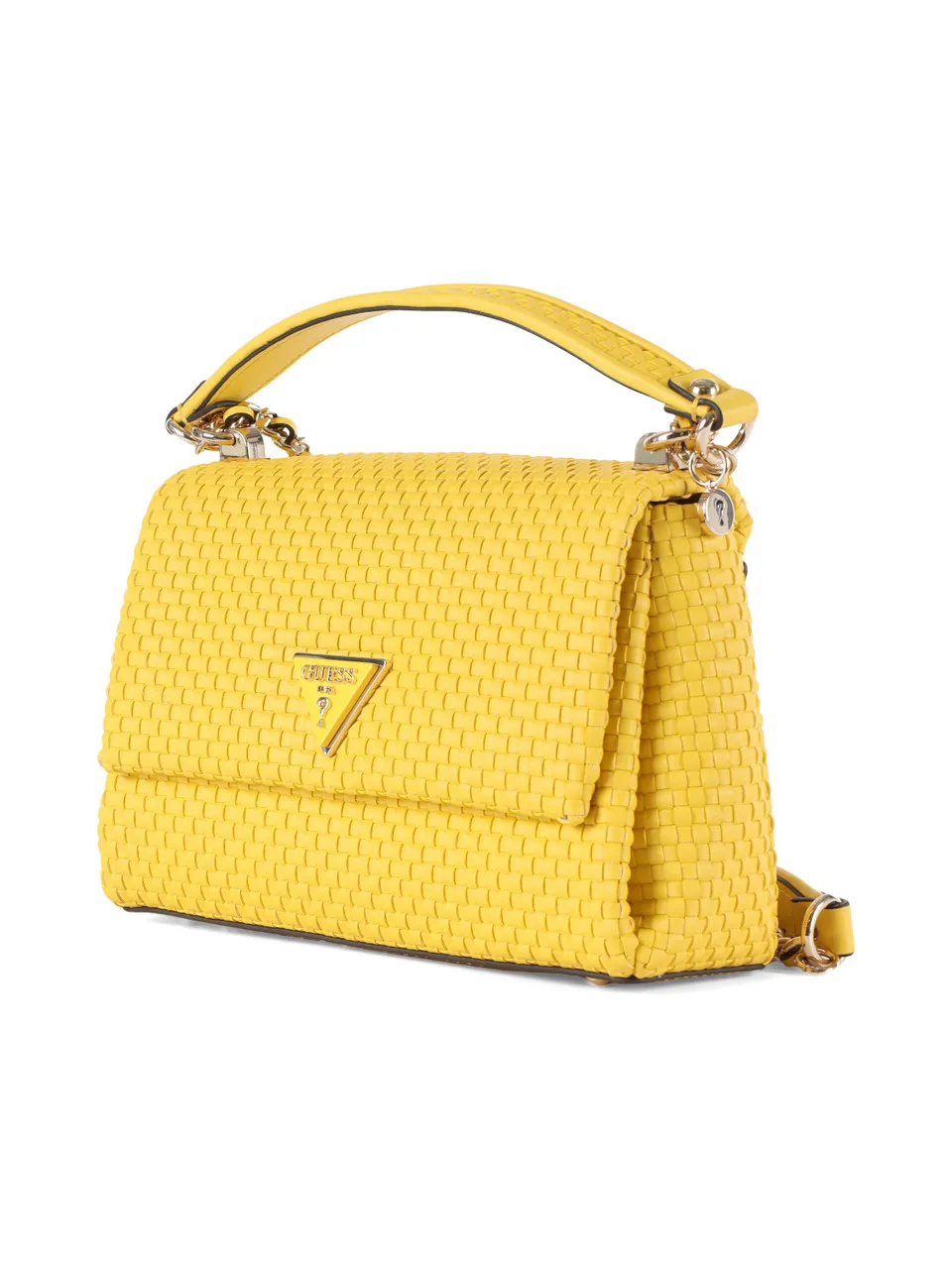 Borsa a spalla in ecopelle intrecciata ETEL