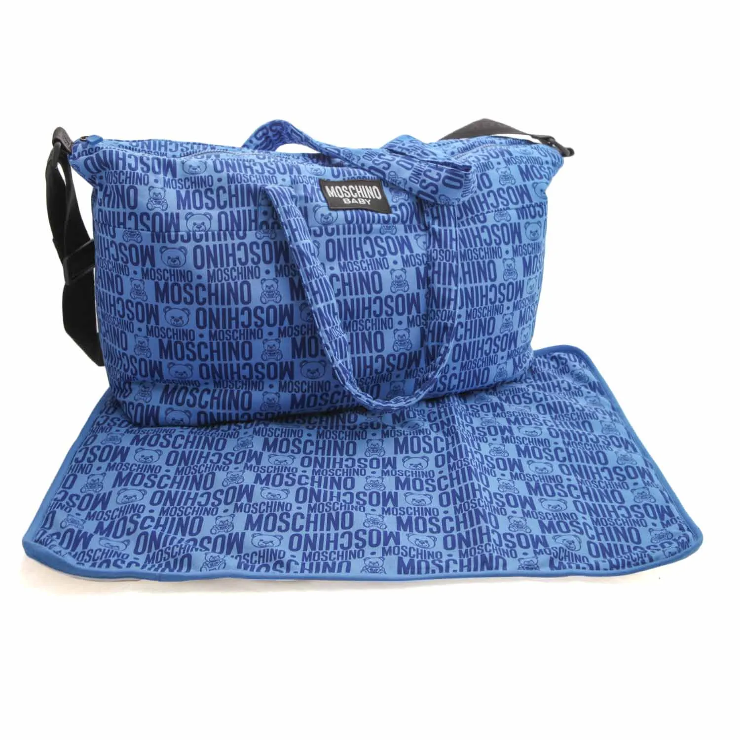 Borsa Mamma Blu Stampa Logo