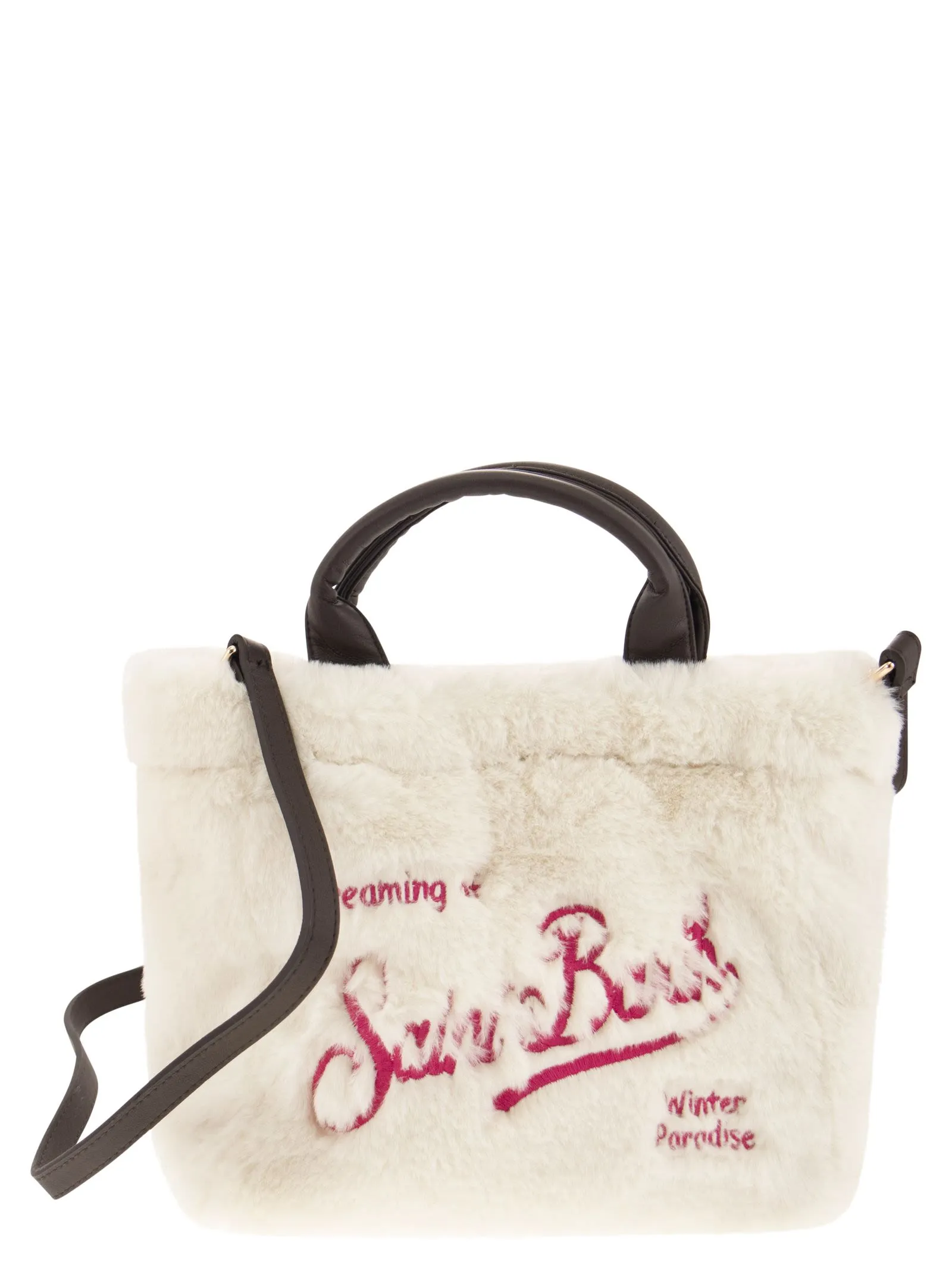 Borsa Mini Vanity morbida e pelosa