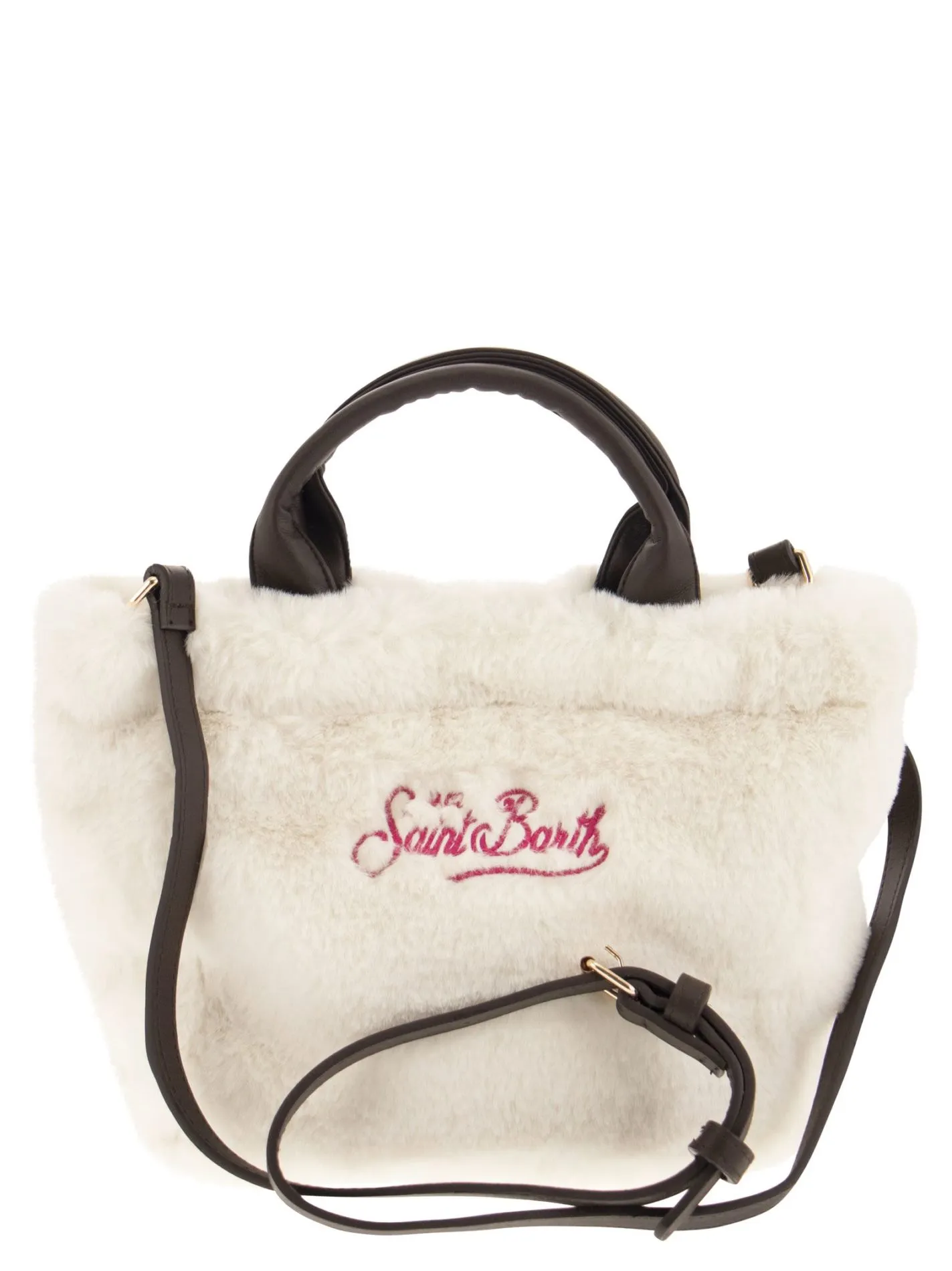 Borsa Mini Vanity morbida e pelosa