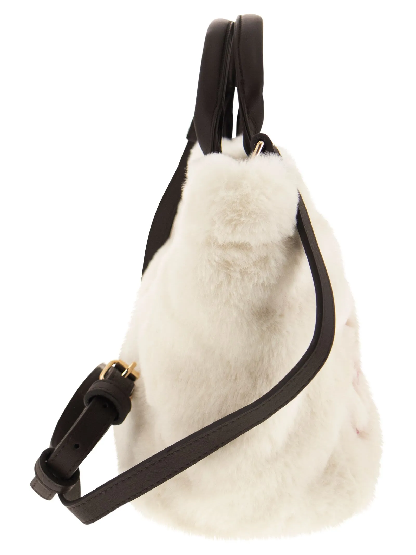 Borsa Mini Vanity morbida e pelosa