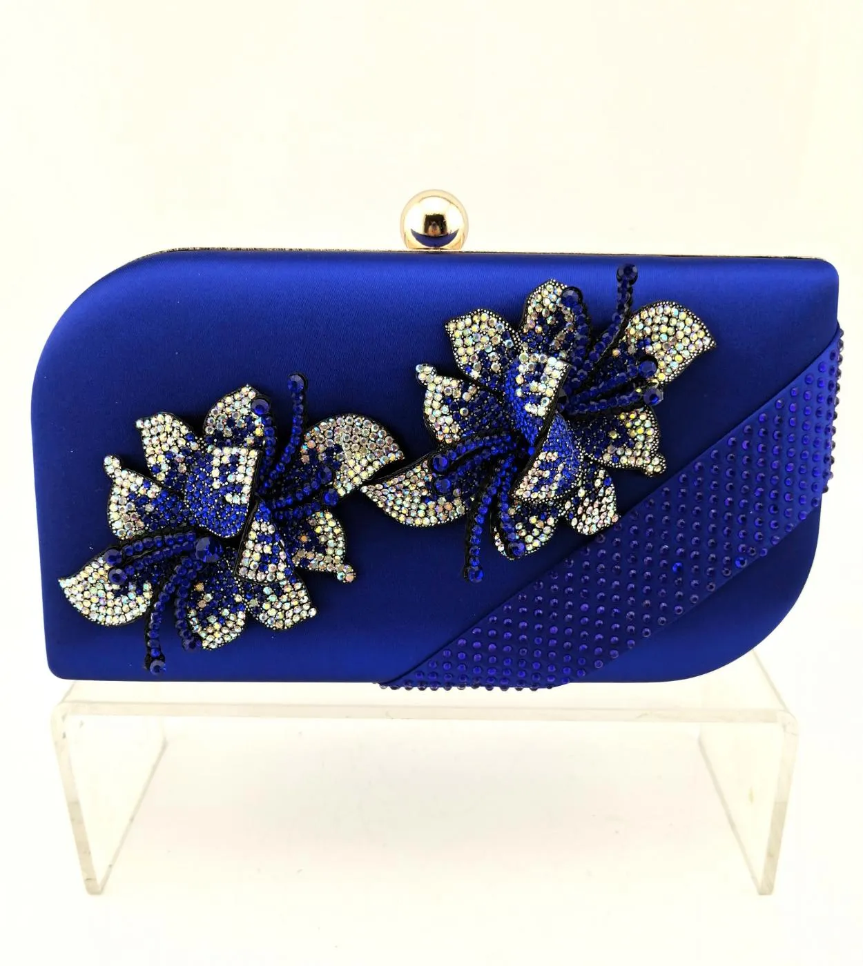 Borsa per scarpe blu reale Borsa per scarpe italiana blu reale Borsa per scarpe Lady Italian Set Pumps