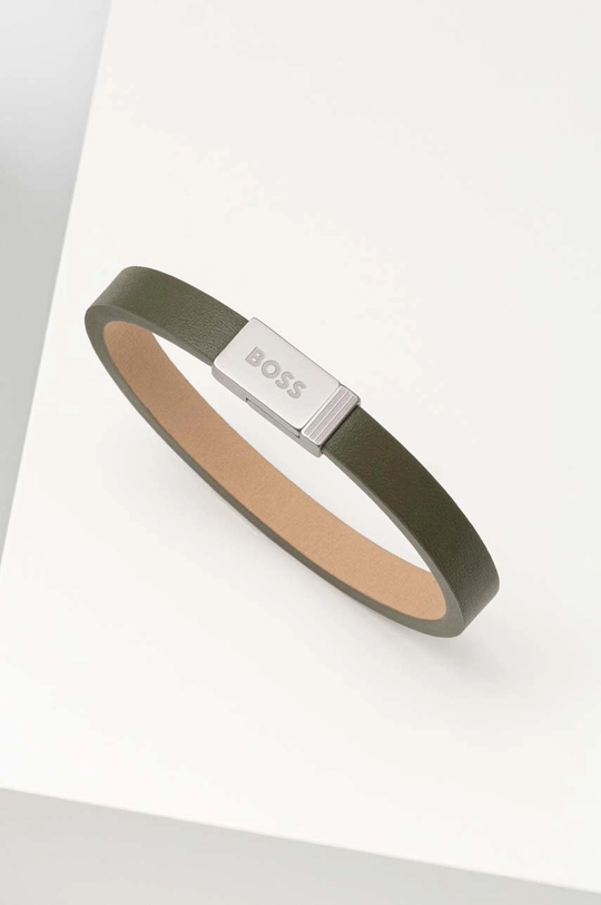 BOSS bracciale in pelle