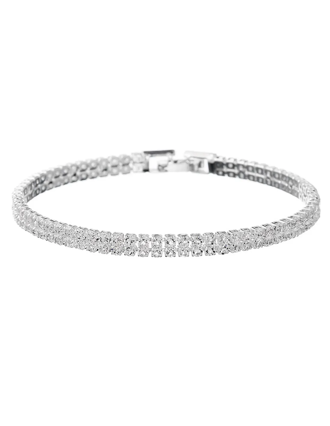 Bracciale da sposa semplice argento