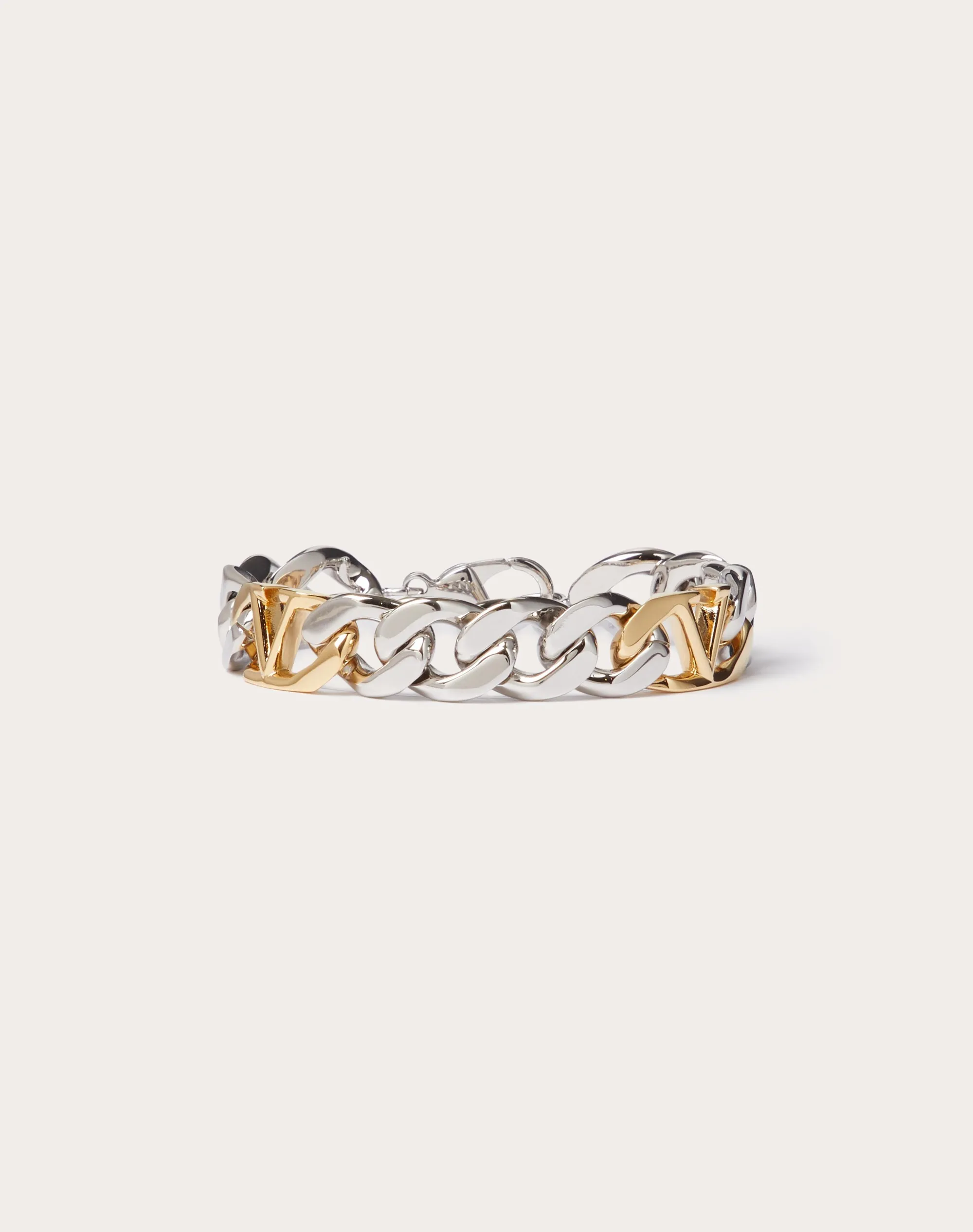BRACCIALE VLOGO CHAIN IN METALLO