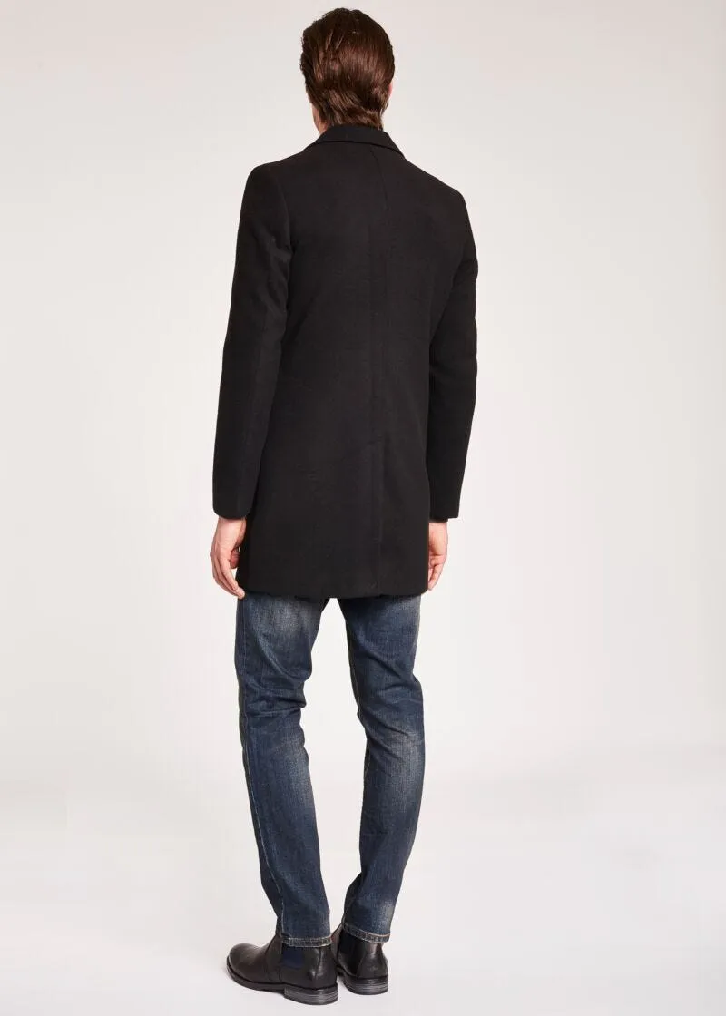 Cappotto in panno di viscosa
