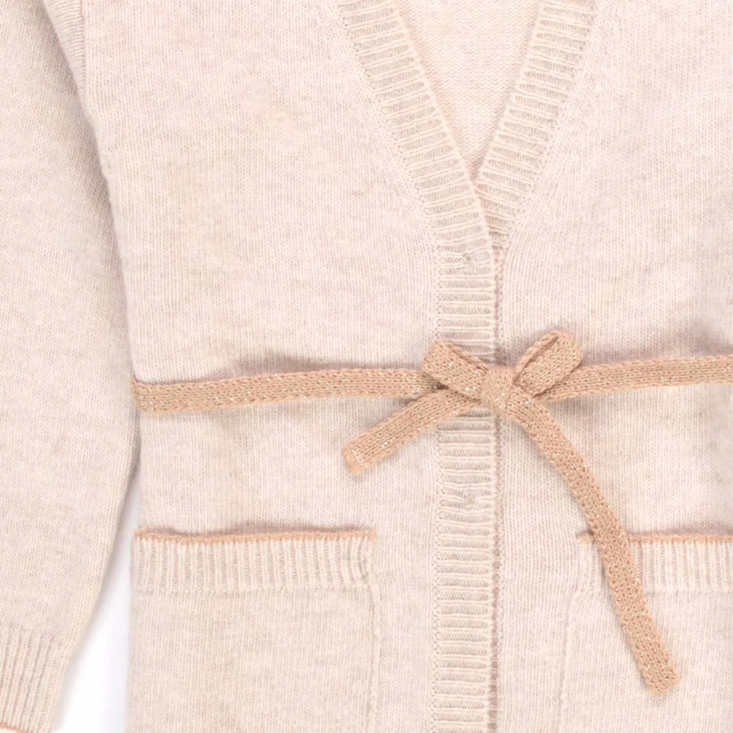 Cardigan Beige Bambina