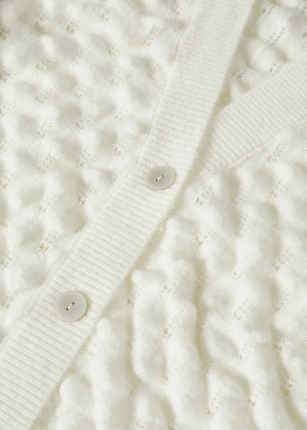 Cardigan bottoni oversize