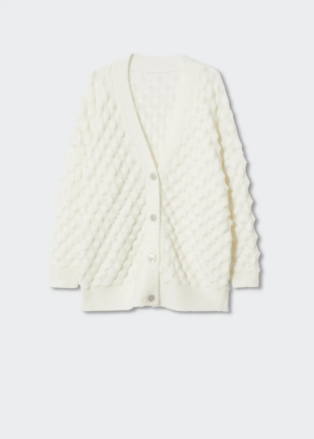 Cardigan bottoni oversize