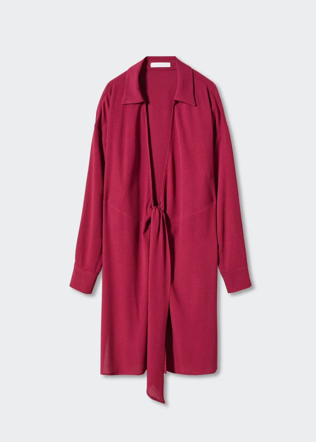 Cardigan fluido fiocco