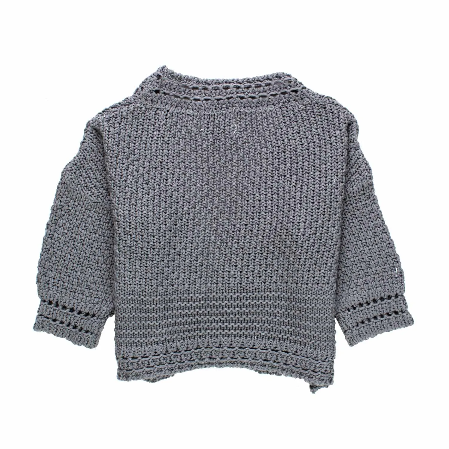 Cardigan Grigio Bambina 02