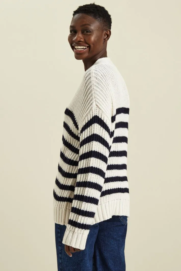 Cardigan in maglia di lana