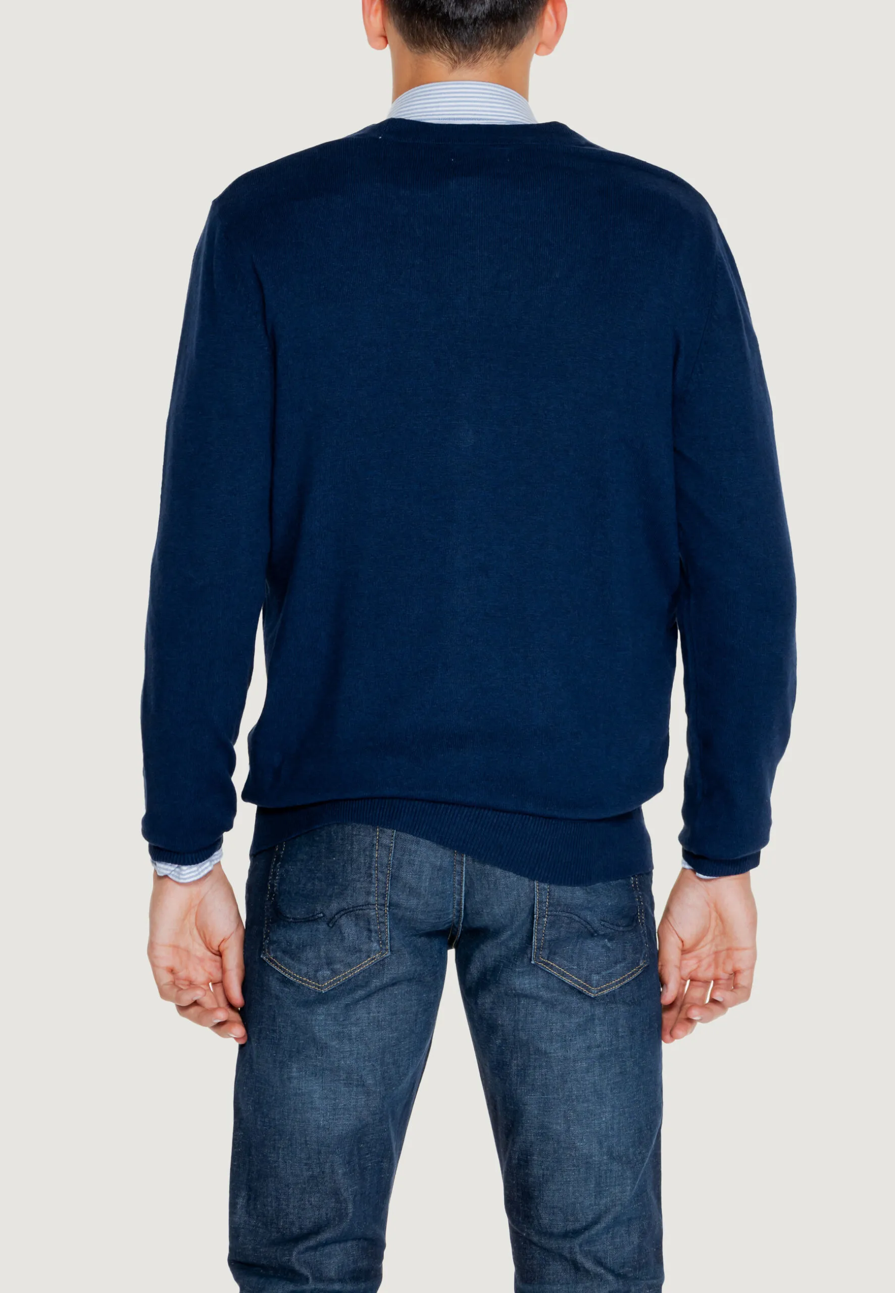 Cardigan Jack Jones JJEEMIL KNIT BUTTON CARDIGAN NOOS Blu