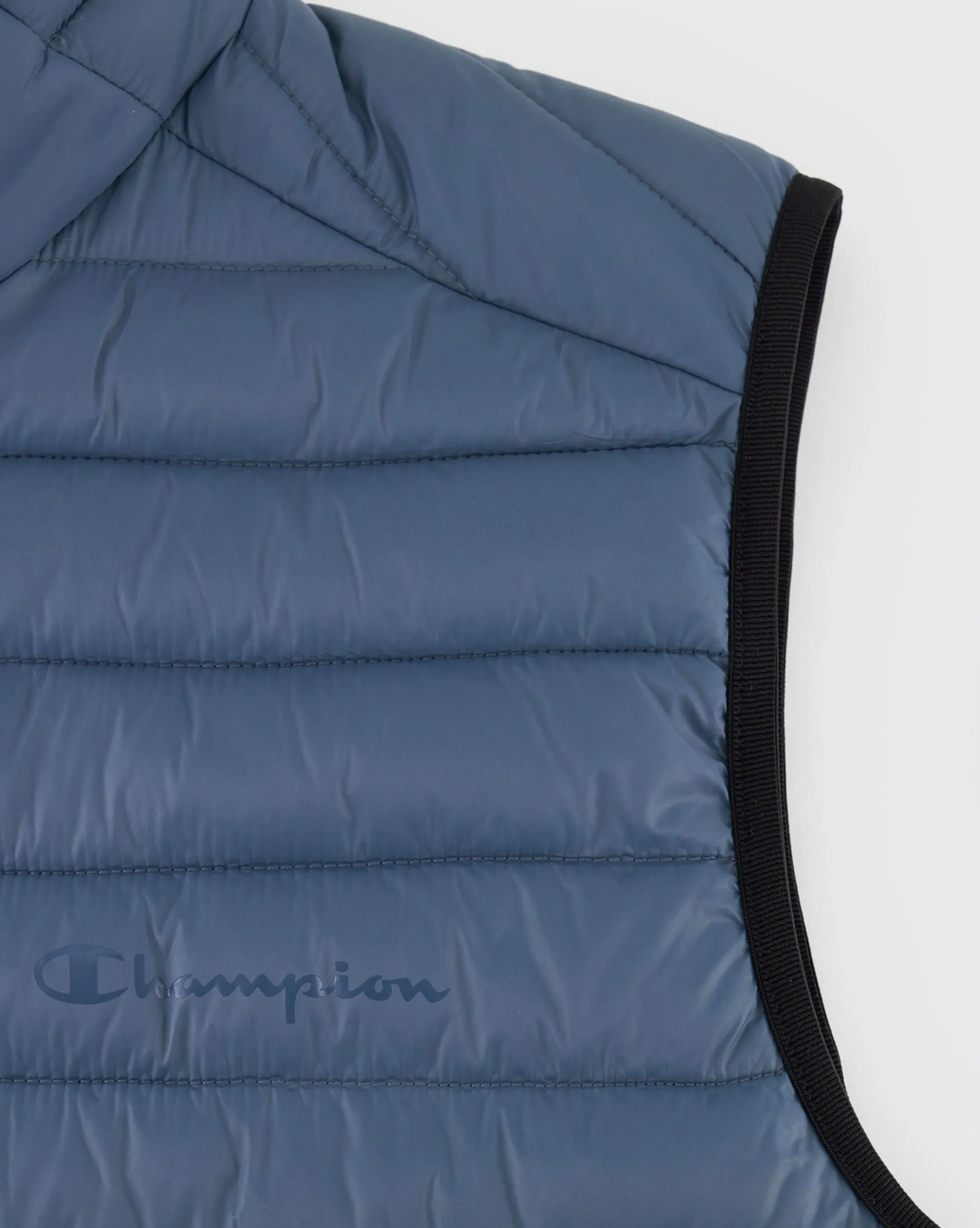 Champion Gilet Imbottito Con Logo Blu Uomo