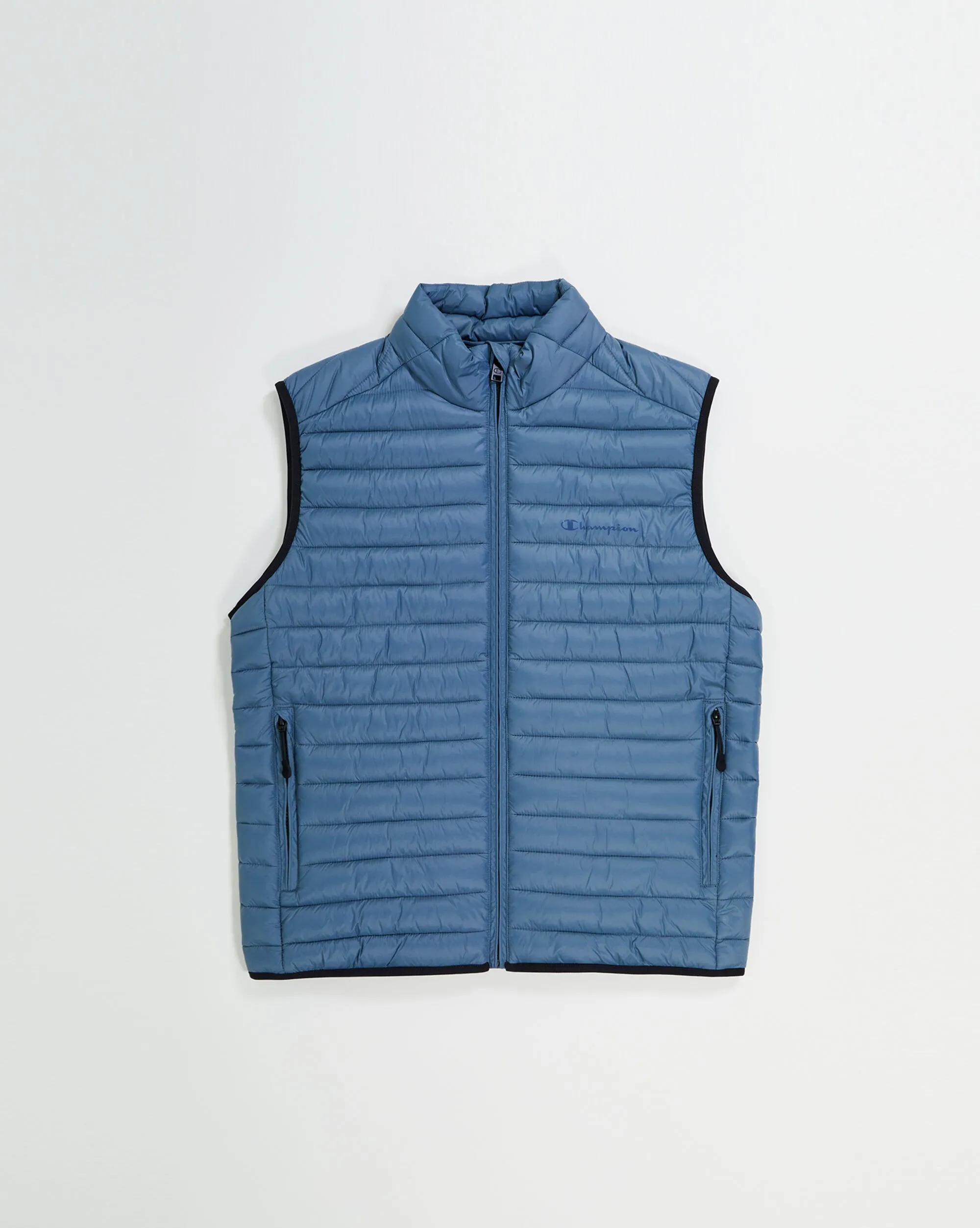 Champion Gilet Imbottito Con Logo Blu Uomo