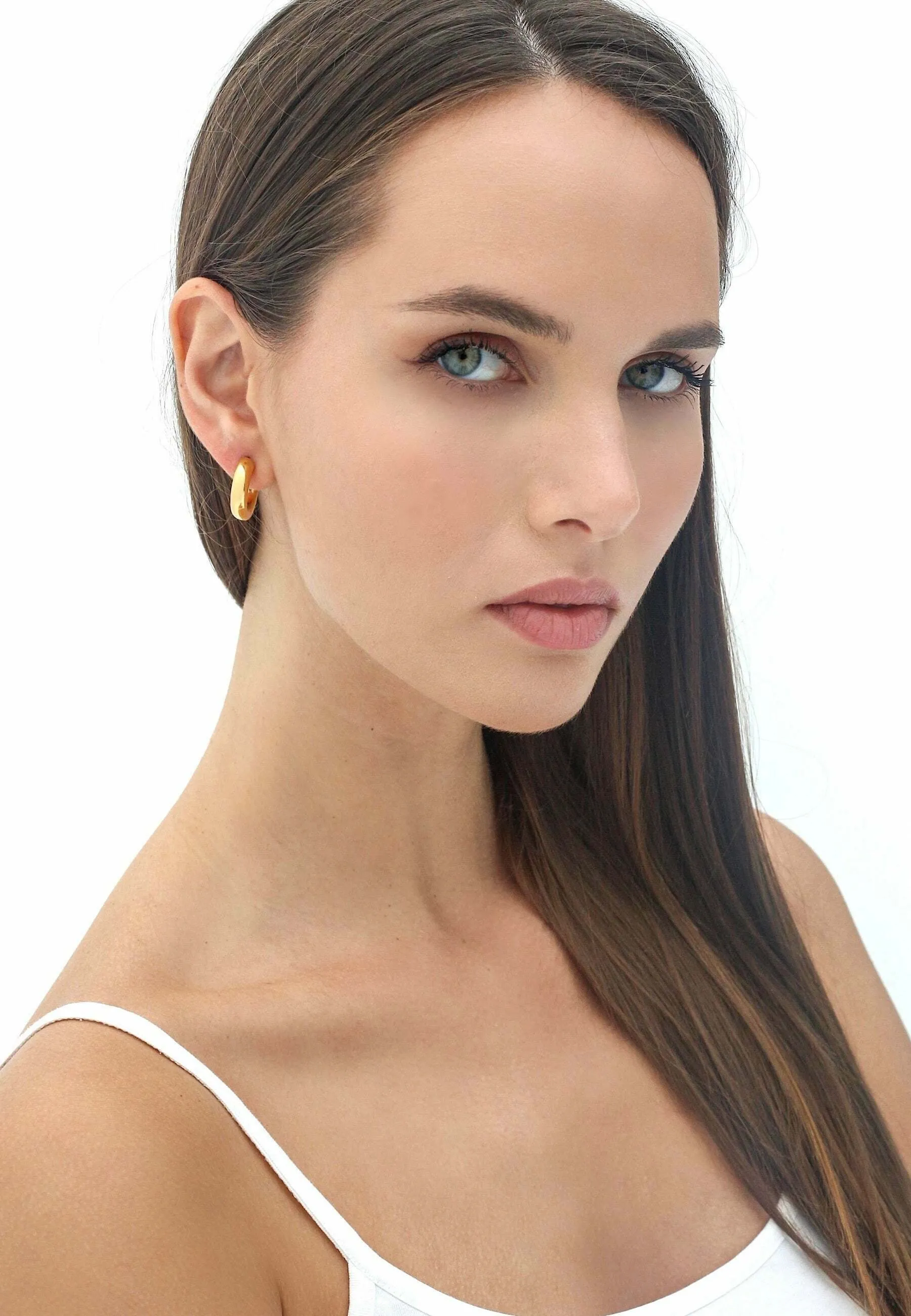 CHUNKY HOOPS - Orecchini