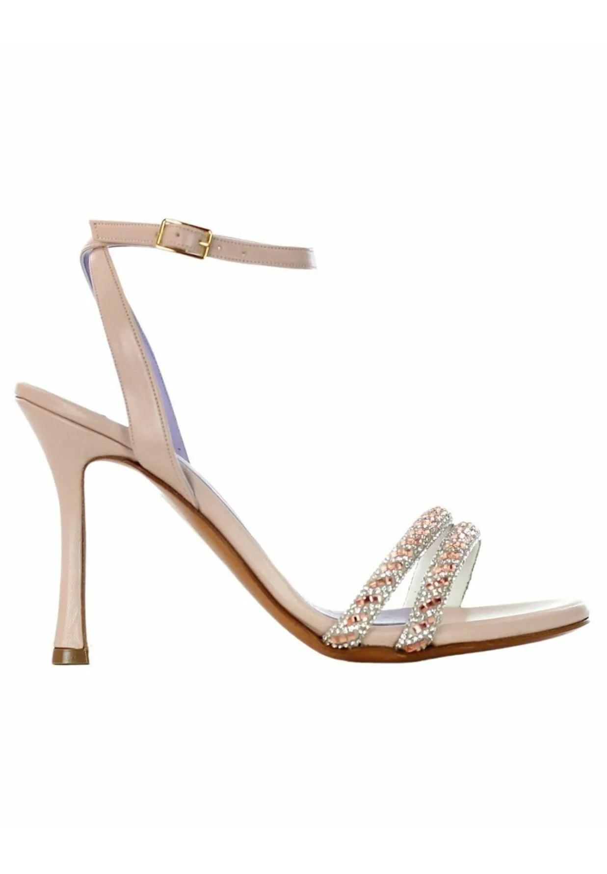 CON STRASS - Sandali con tacco