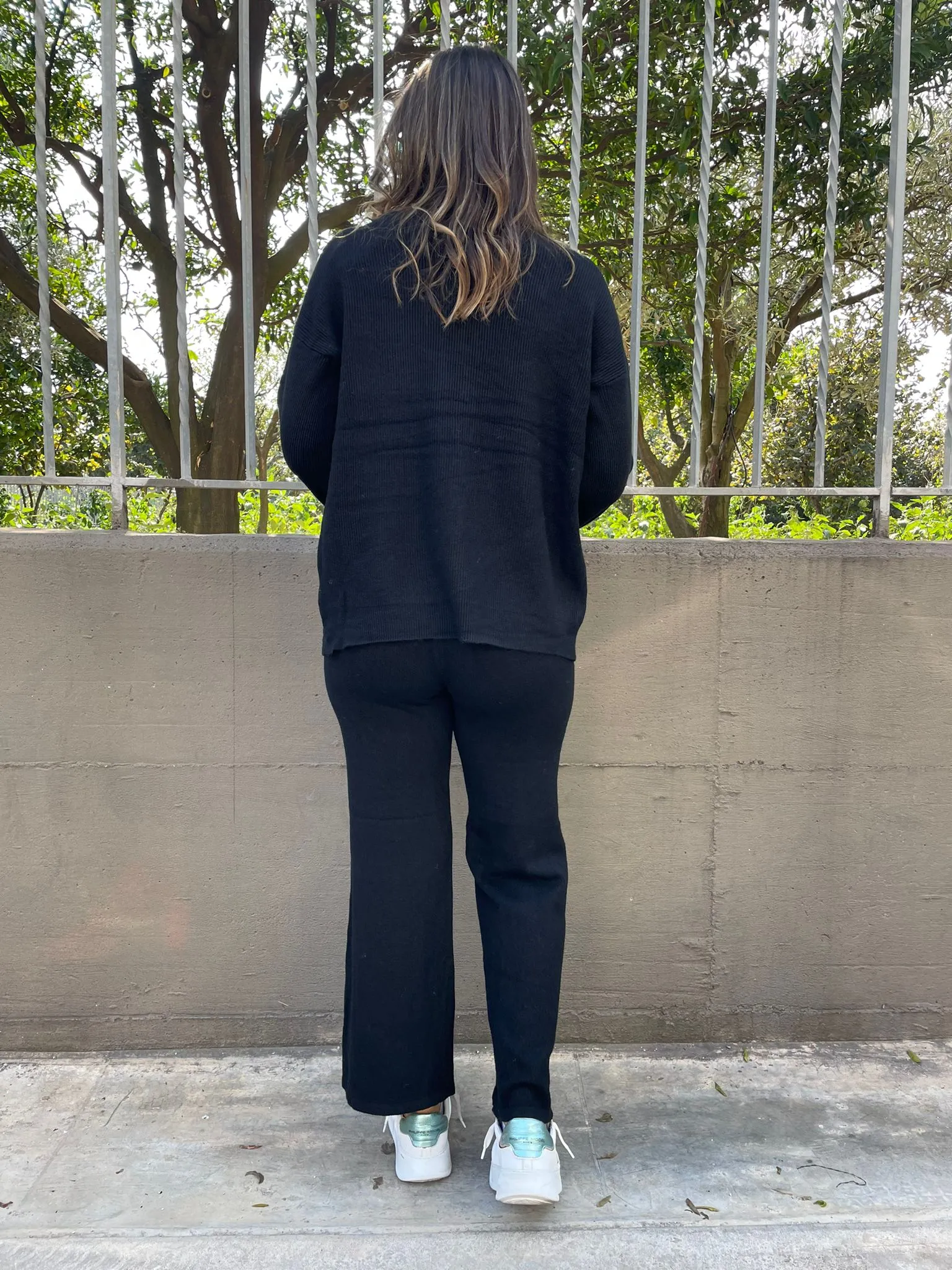 Coordinato 3 pezzi con cardigan over