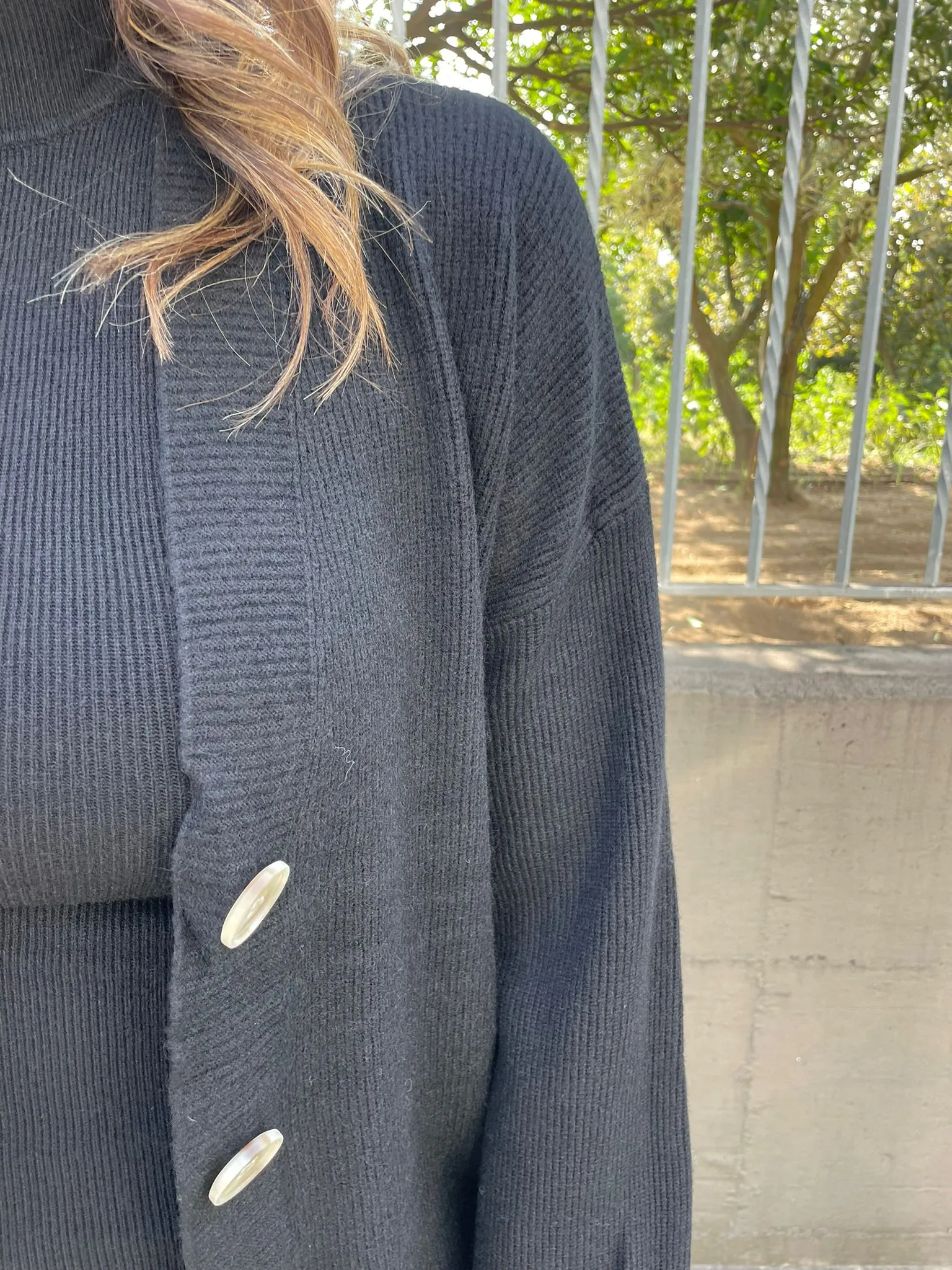 Coordinato 3 pezzi con cardigan over