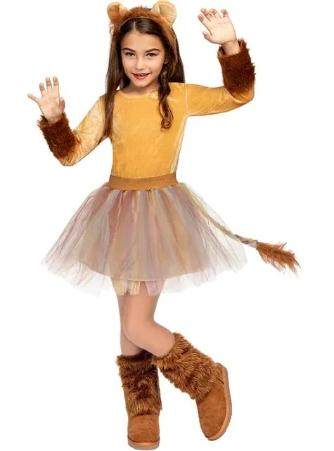 Costume da leonessa per bambina