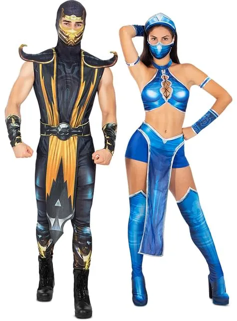 Costume da Scorpion - Mortal Kombat