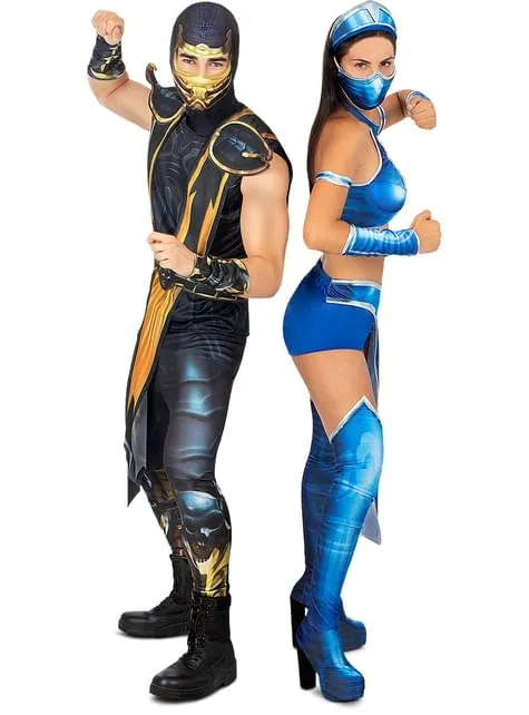 Costume da Scorpion - Mortal Kombat
