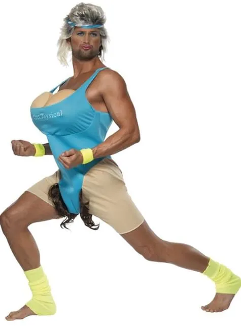 Costume ragazza atletica da uomo