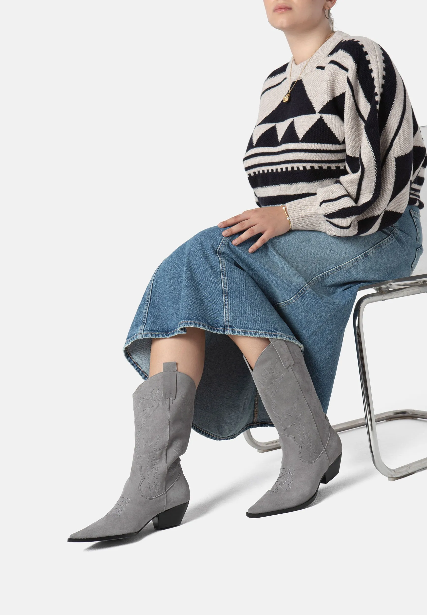 CRUSH ON U - Stivali texani / biker