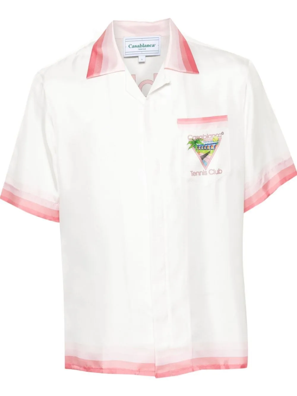 Cuban Collar Short Sleeve Shirt