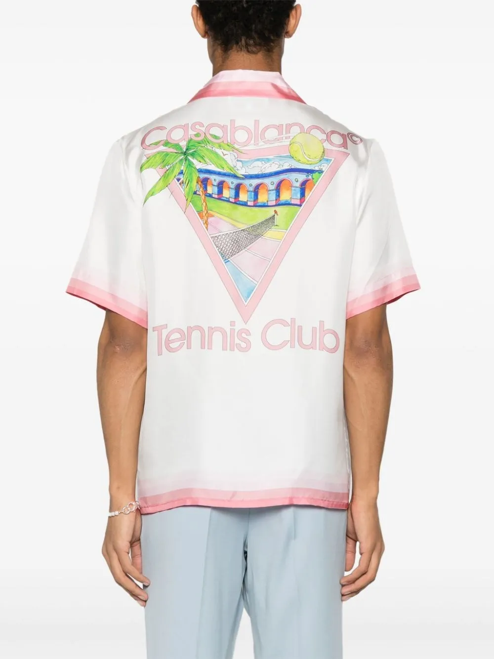 Cuban Collar Short Sleeve Shirt