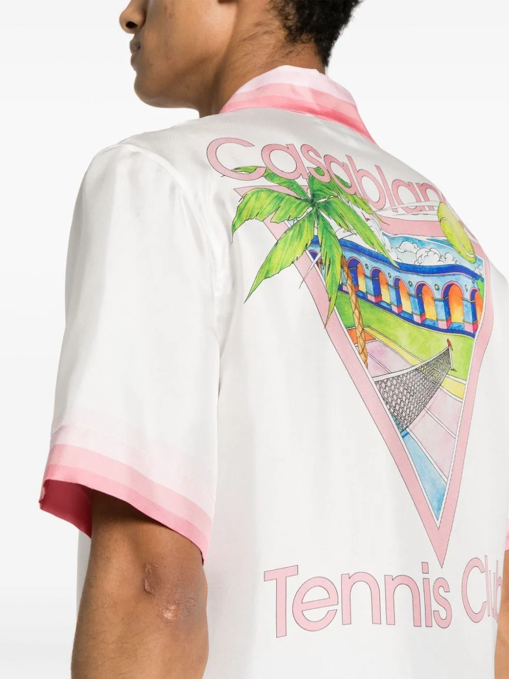 Cuban Collar Short Sleeve Shirt