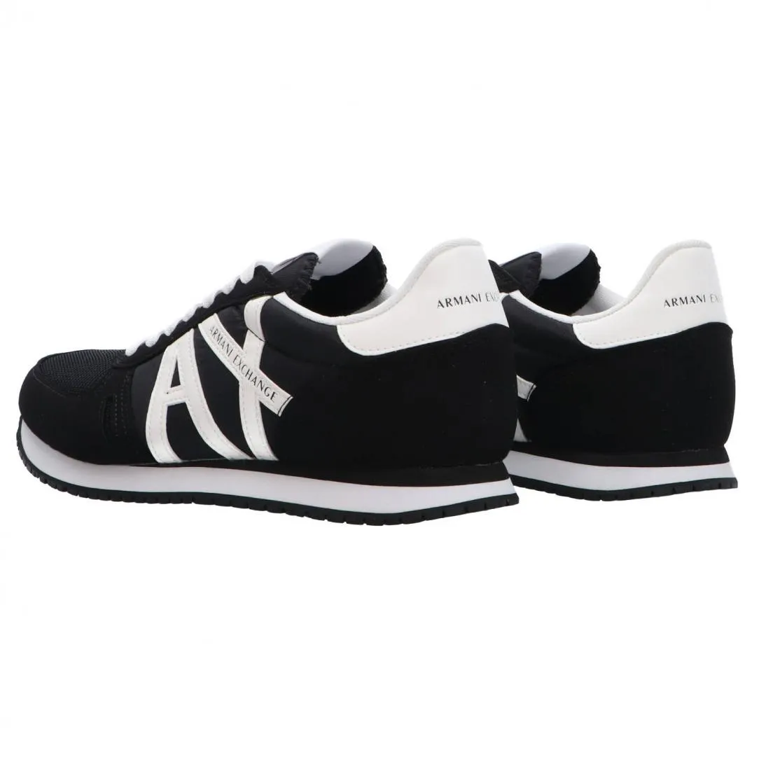 Exchange X017 eco suede, mesh e nylon Bianco Nero