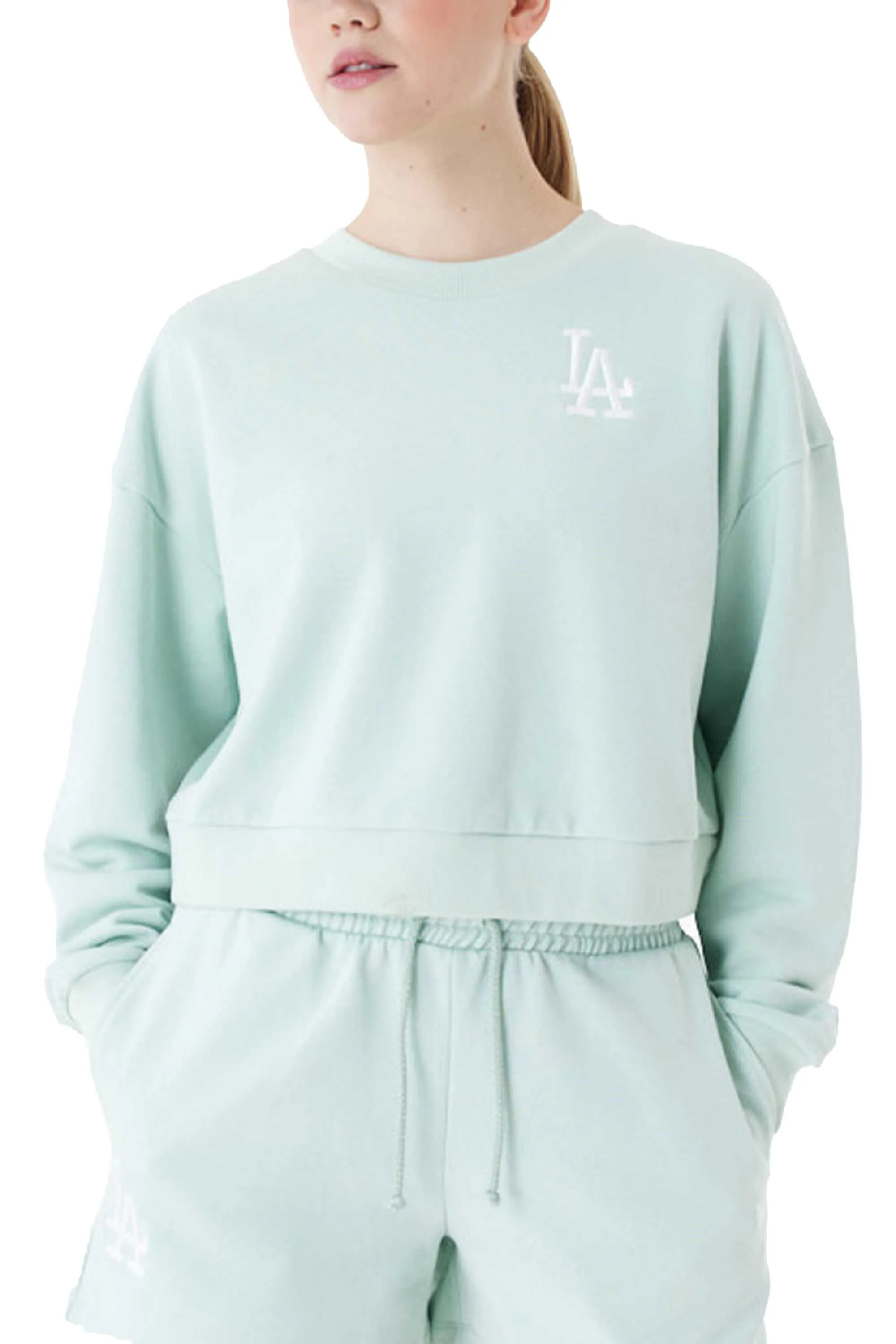         FELPA FEMALE MLB LE CROP CREW