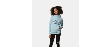 Felpa Girl The North Face Drew Peak NF0A 558T 3R31 Celeste