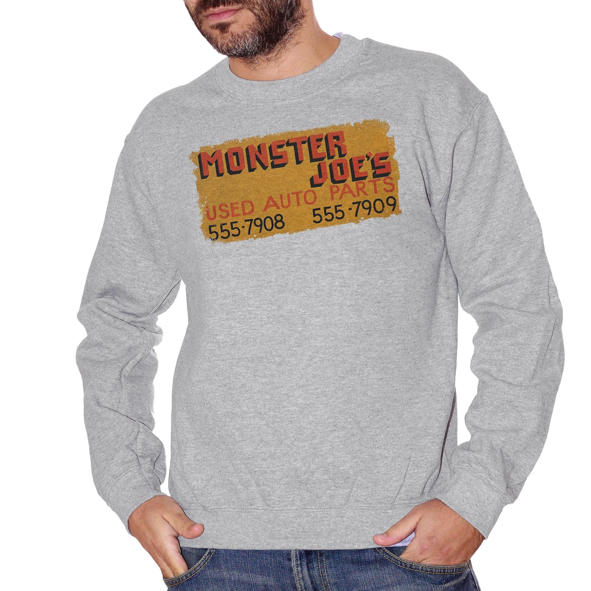Felpa Girocollo San Monster Joes Pulp Fiction Sfasciacarrozze Junkyard - FILM