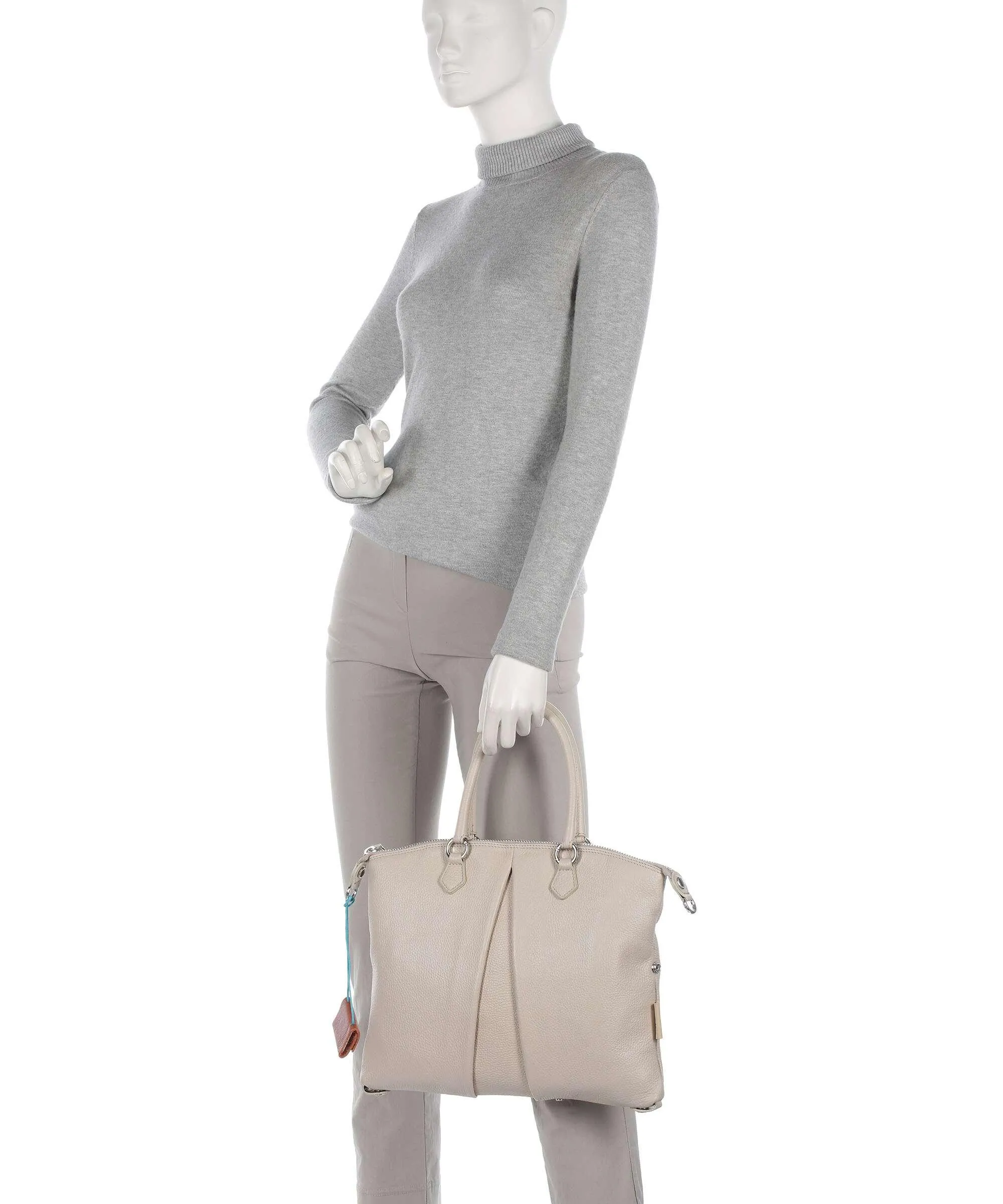  Gabs Ella M Borsa a zainetto pelle di vitello grana beige  