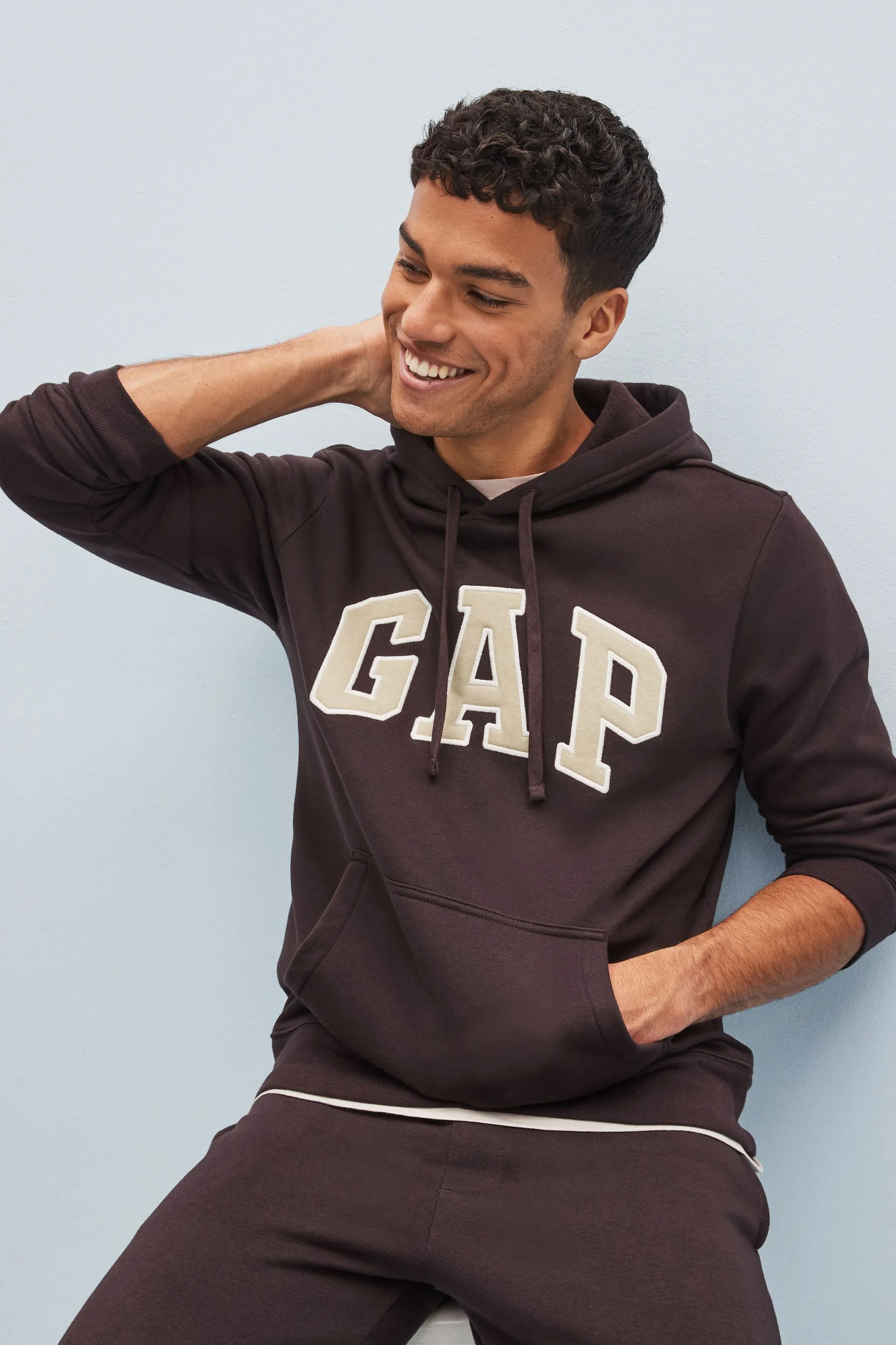 Gap - Felpa con cappuccio e logo