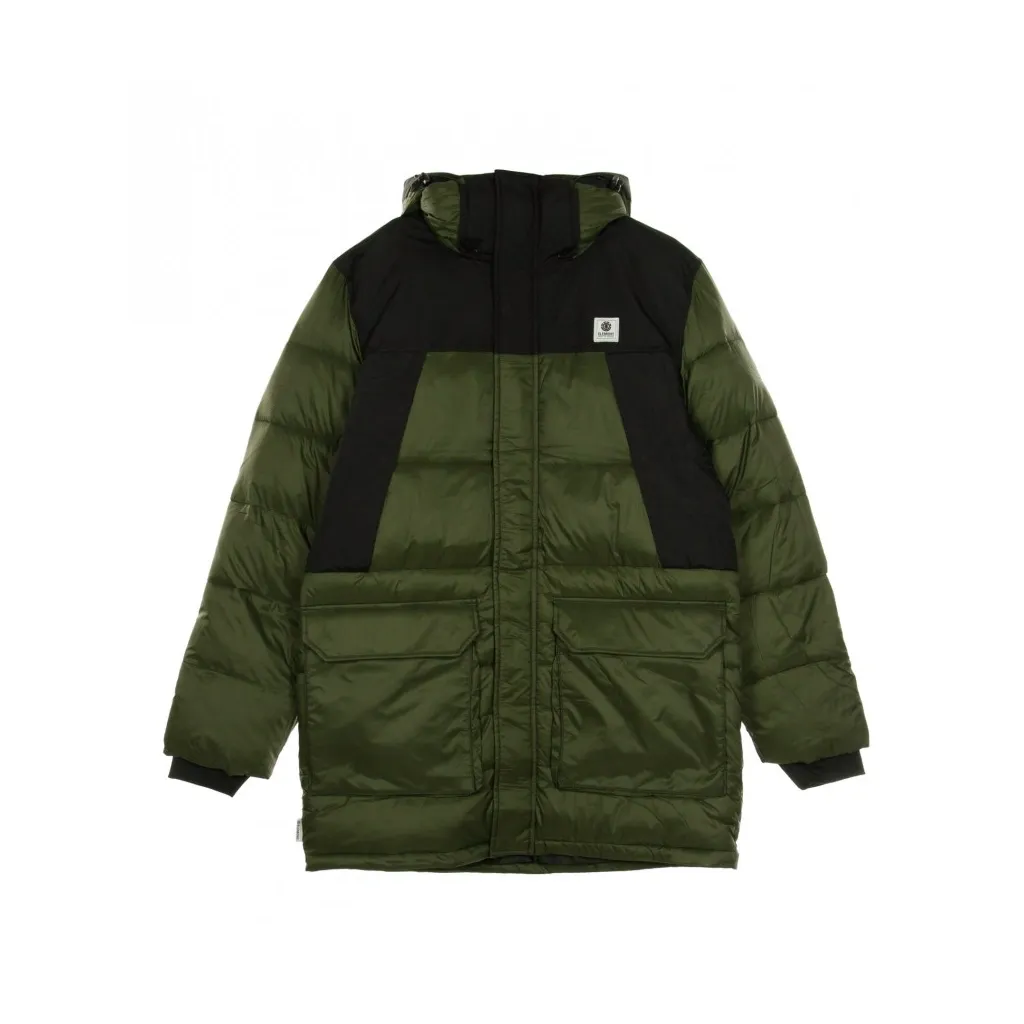 GIACCONE LUNGO POLAR PARKA FOREST NIGHT