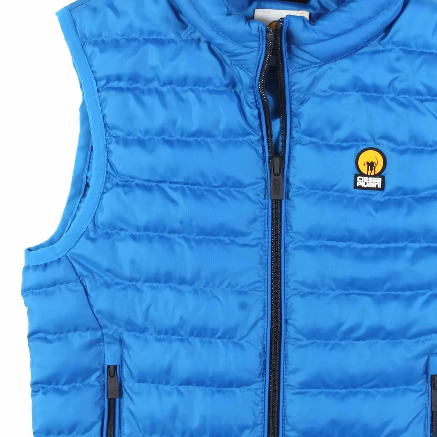 Gilet Azzurro Imbottito Bambino E Baby