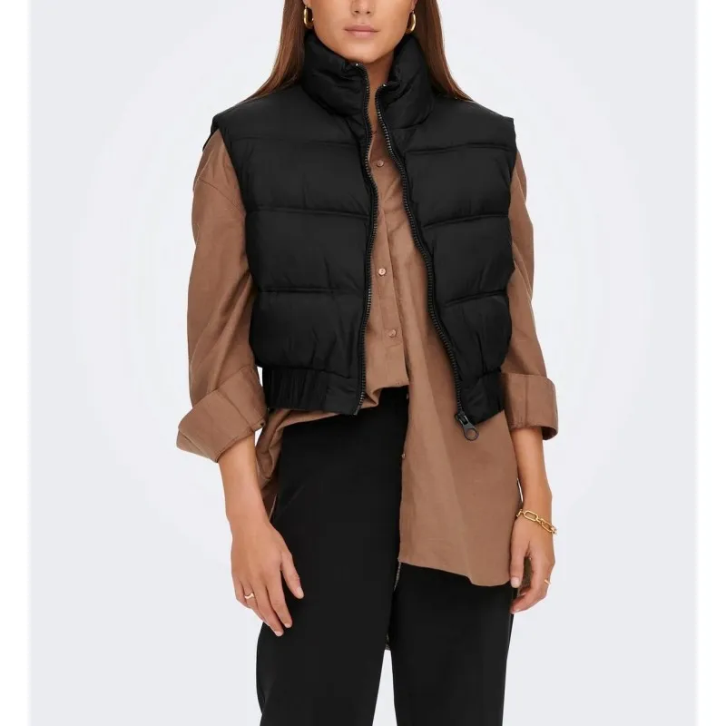 GILET IMBOTTITO CORTO ONLCAROL DA DONNA ONLY