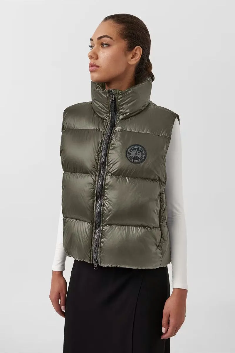 Gilet imbottito Cypress donna Verde oliva