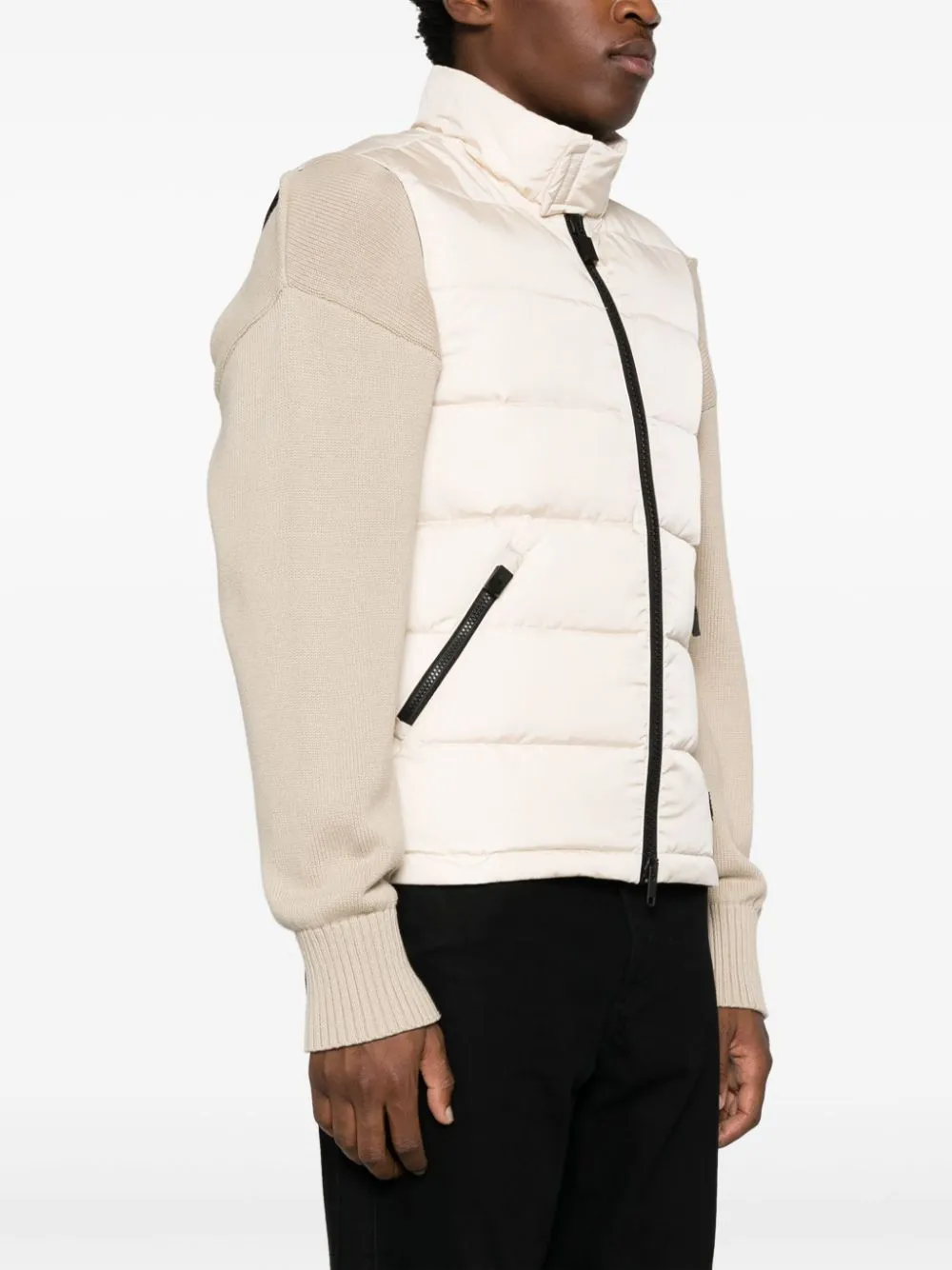 Gilet imbottito in bianco - uomo
