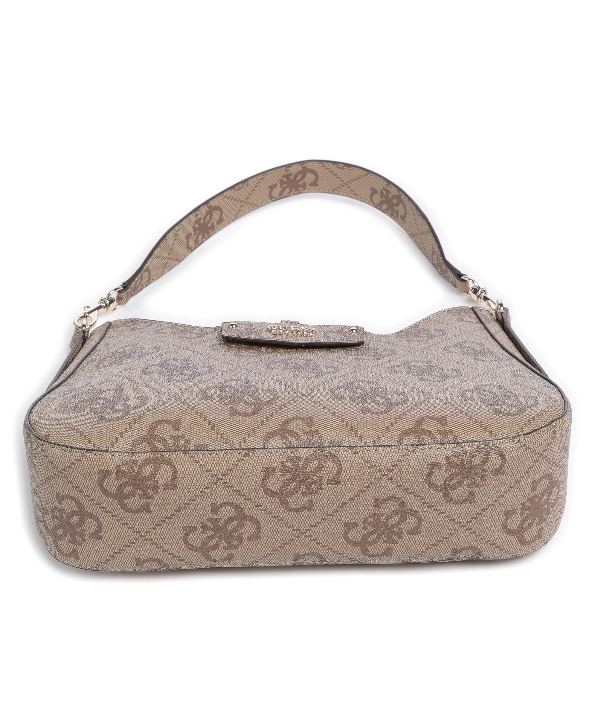  Guess Brenton Eco Borsa a spalla pelle sintetica beige  