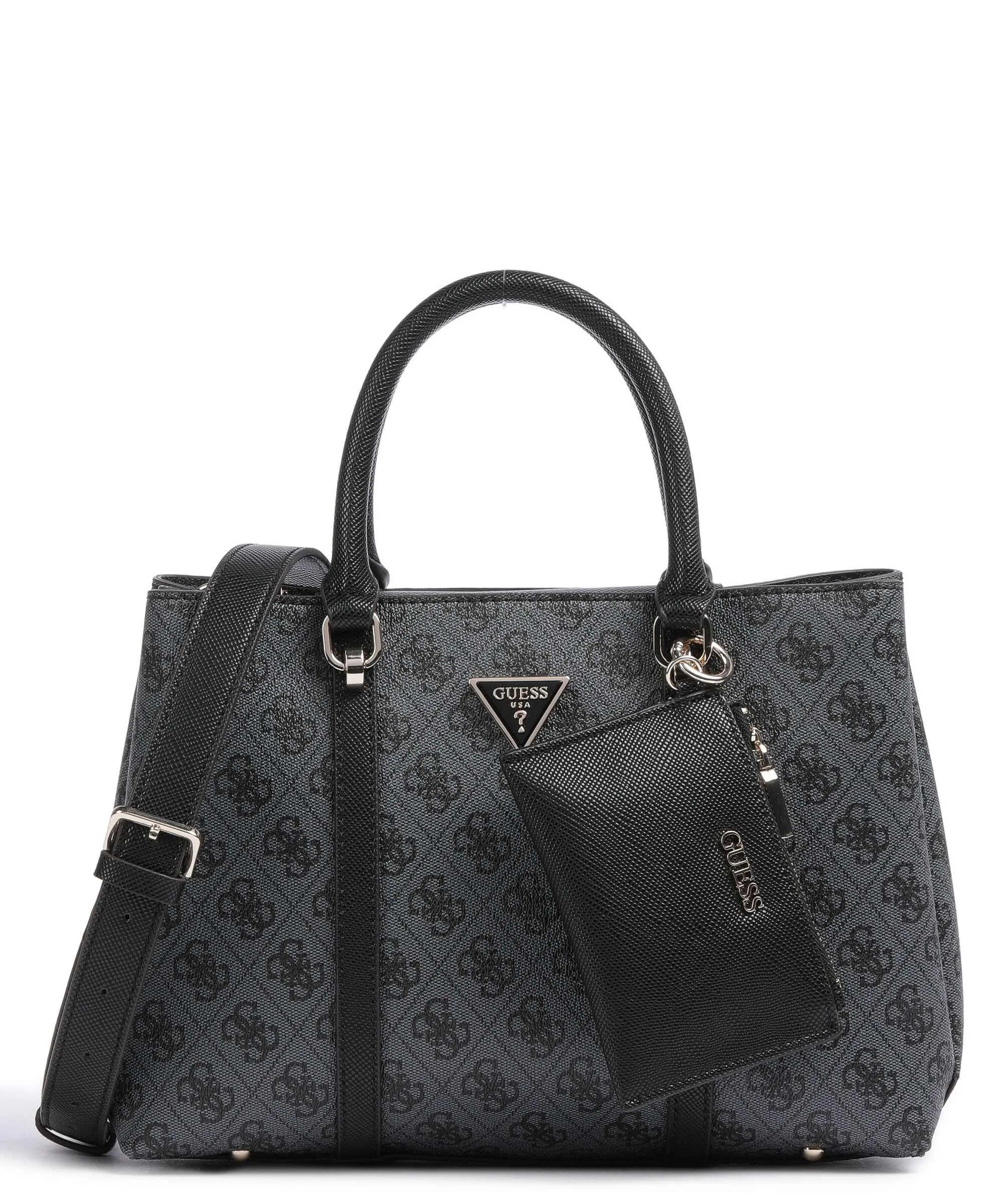  Guess Craig Eco Borsa a mano pelle sintetica grigio scuro  