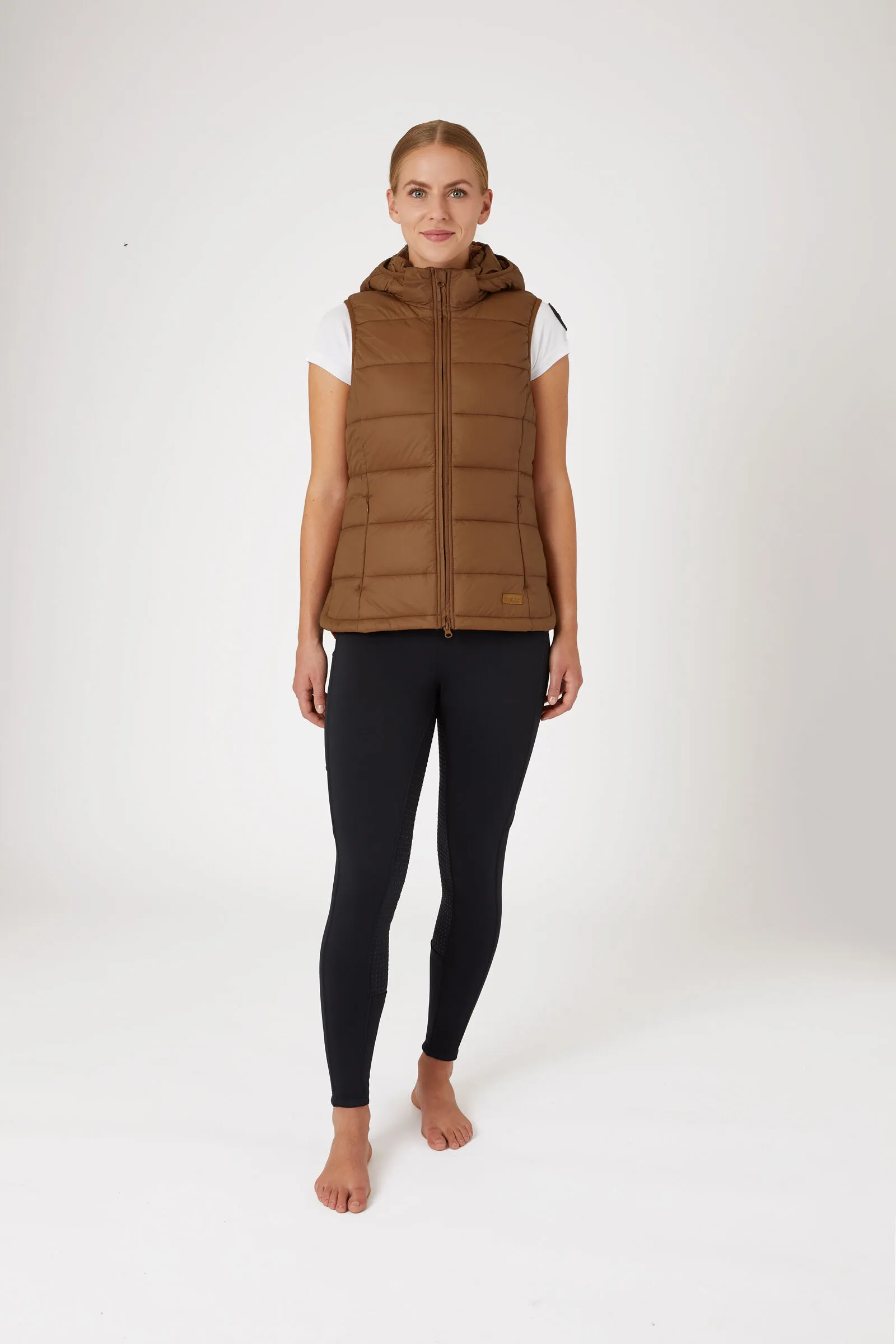 Horze Anne Gilet imbottito da equitazione per donna
